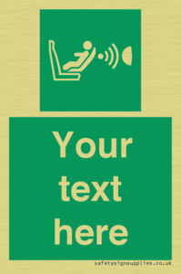 Custom safe condition child seat presence orientation detection system